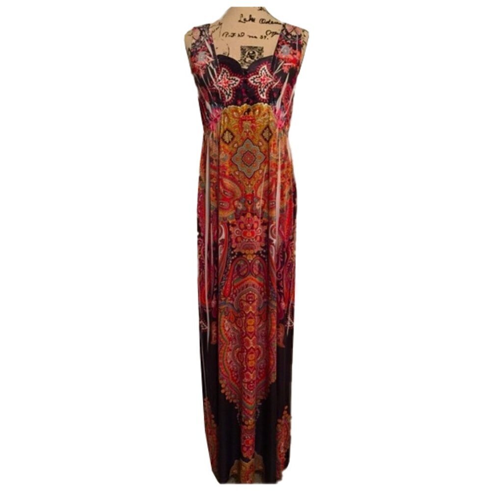 🆕 EMERALD live and let live maxi dress 1X